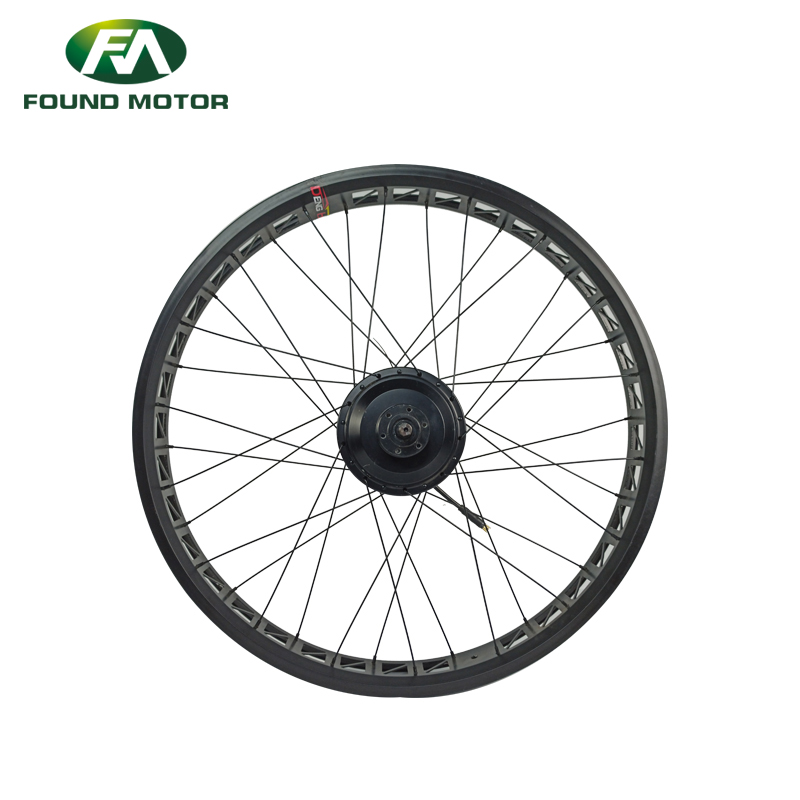 26'' 36V 350W Fat Tire Snow Electric Bike Bicycle Hub Gear Brushless Motor