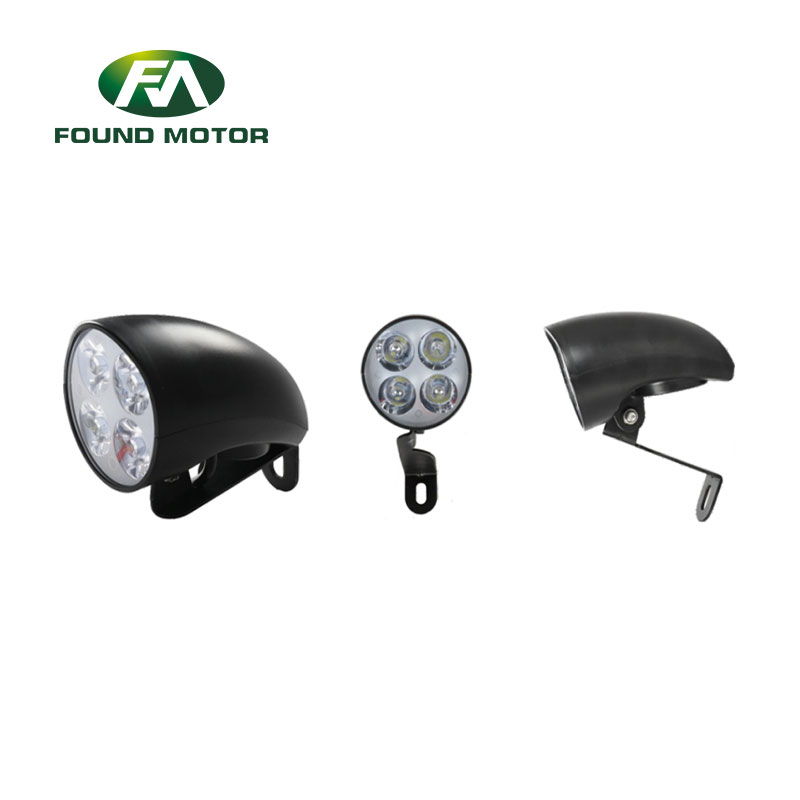FOUNDMOTOR 36V 48V Electric Bicycle LED  Light Ebike Accessories for Electric Bicycle Parts
