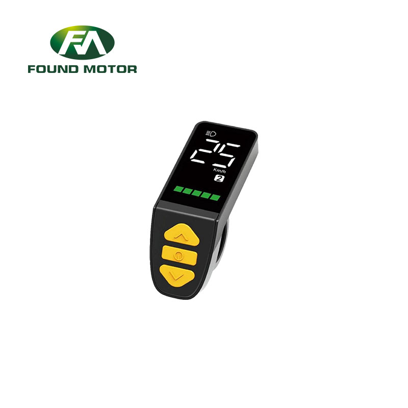 FOUNDMOTOR Hot Sale FD002 Ebike Parts LCD Display for Electric Bicycle ROHS CE FCC