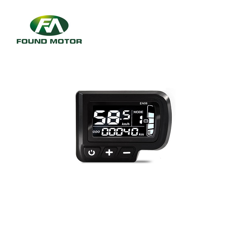 FOUNDMOTOR Electric LCD Display Speed Meter 36V 48V for Electric Bicycle 
