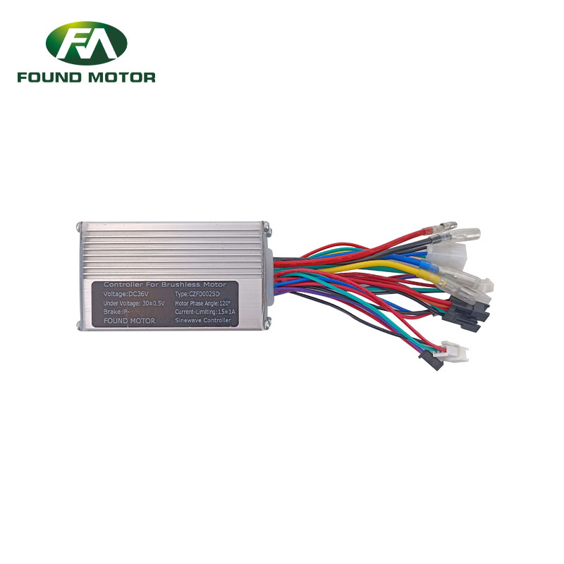 FOUNDMOTOR Ebike Parts Electric Bicycle Controller 36V 15A for Ebike Conversion Kit