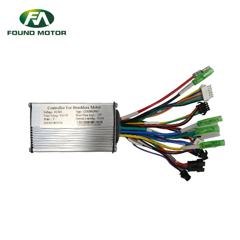 Hot Selling 36V 250W Electric Scooter Ebike Controller Brush DC Motor Controller Throttle Accessories