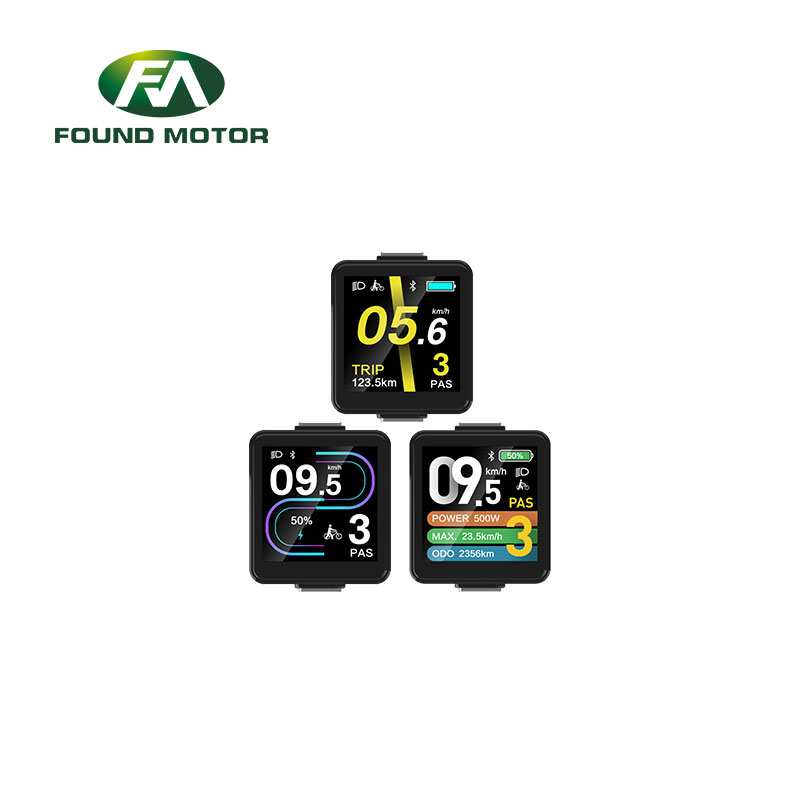 FOUND MOTOR Seamless Waterproof G21 Display Ebike Display Electric Bicycle Accessories Ebike Parts