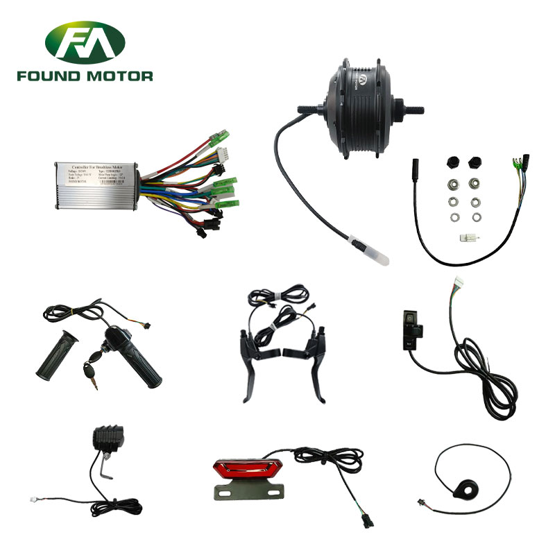 26”​36V 250W Ebike Conversion Hub Motor Kit for E-bike  Dropout 125mm with Sinewave Controller
