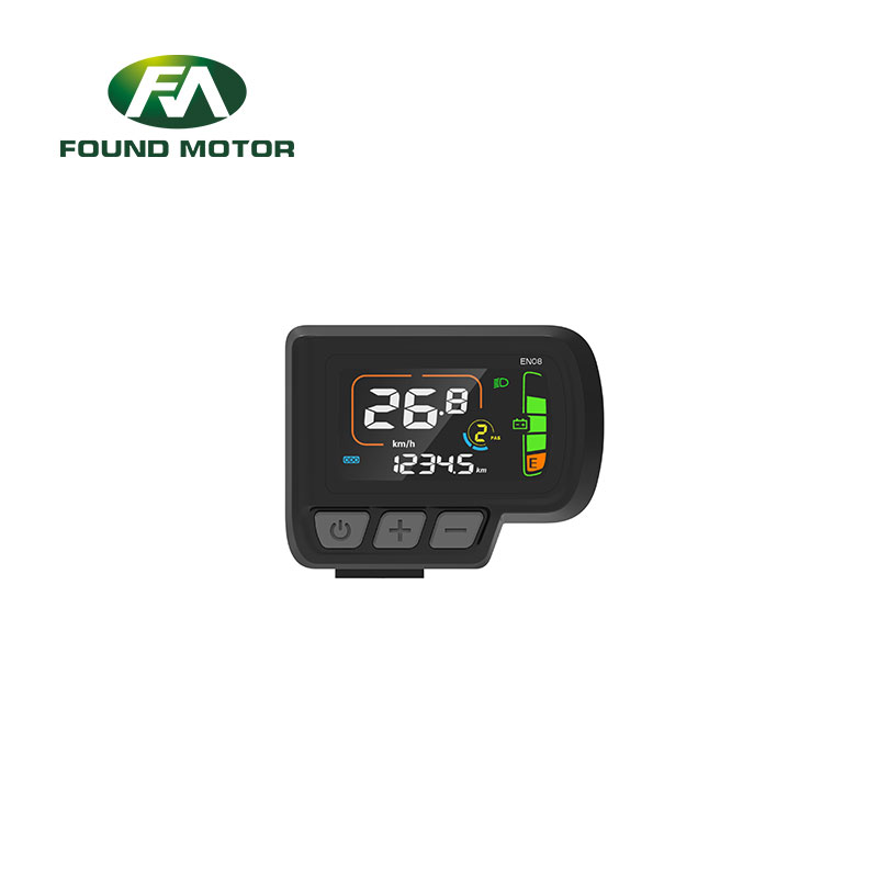 ​EN08 Universal 24V 36V 48V 60V IP65 Waterproof LCD Display Speedometer with USB for Ebike Scooter Motorcycle  Riding Retrofit
