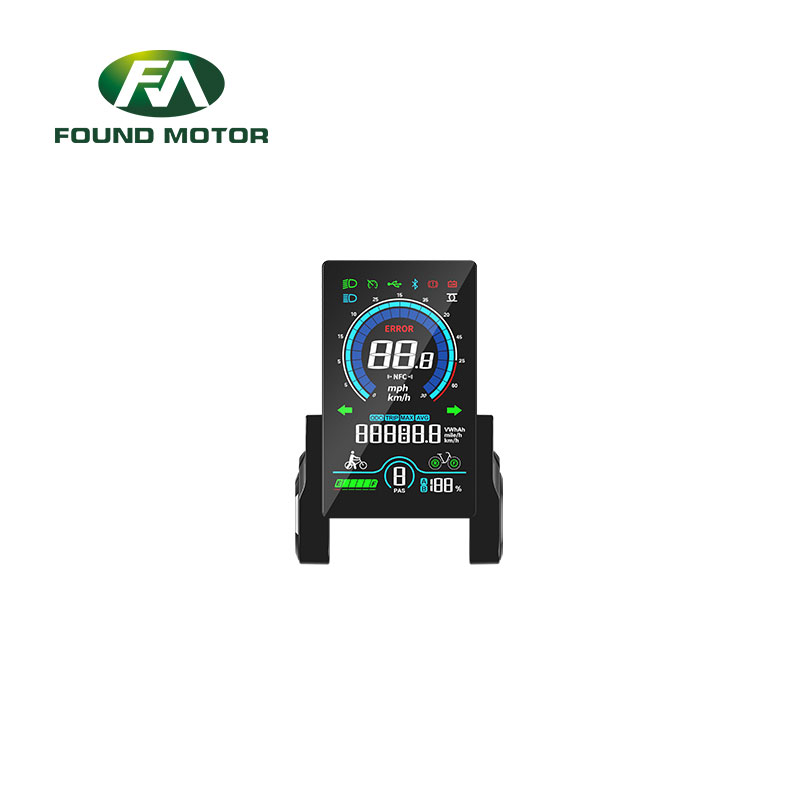 M81 Bluetooth NFC Smart Display 24V 36V 48V 60V 72V IP66 Waterproof Vertical Screen Speedometer for E Bike Sharing Fleet