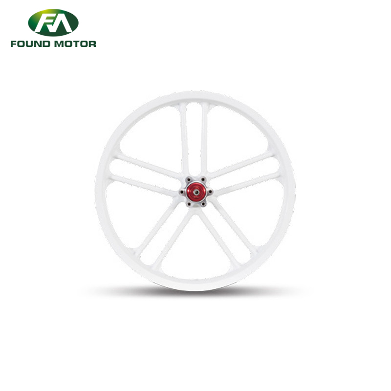 High-End Magnesium Alloy 20'' 36V 48V 250W 350W Rear Geared Electric Intergrated Wheel Motor for Ebike