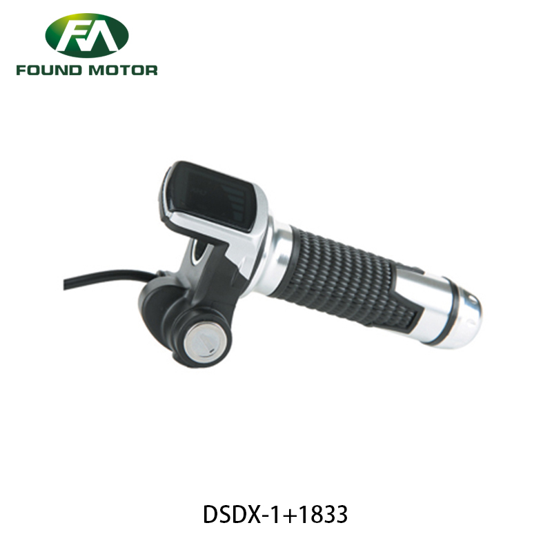 Factory Electric Scooter LED Display Brake Handlebar Assembly Tricycle Twist Grip Ebike Parts for Your Electric Bicycle