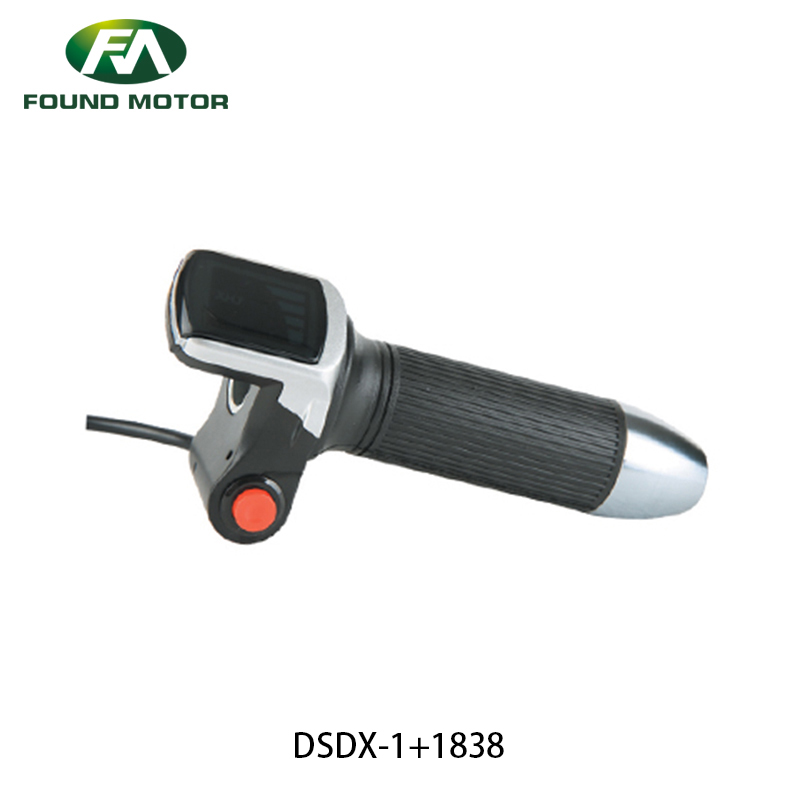 Electric Bike Throttle with Battery Indicate 48V 350W IP65 Waterproof Combo Set 6